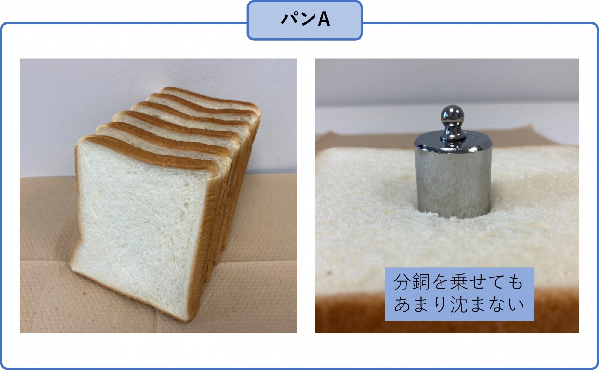 パンA ややかたく張りがある角食パン