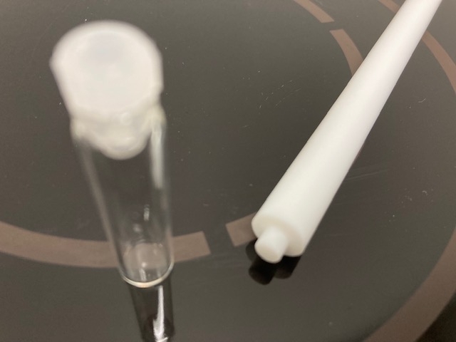 テフロン製試料ボトル保持棒